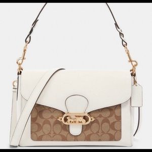 Coach Jlo shoulder/crossbody bag NWT with/brown
